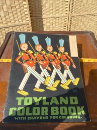 Vintage Toyland Colorbook