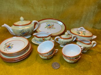 Late 1800s Early 1900s 21 Piece Children's Dish Set Complete!