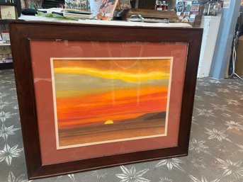 29'x36' Original Sunset Art Signed