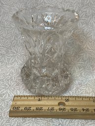 3' Tall Crystal Bud Vase/toothpick