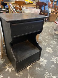 Gorgeous Open-front Vintage Nightstand