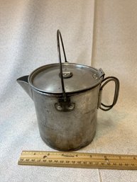 Vintage Aluminum Camping Coffee Pot