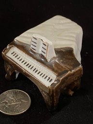 1945-1952 Piano Ceramic Figurine -Made In Occupied Japan