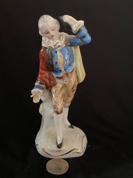 1945-1952  Gentleman Ceramic Figurine-Made In Occupied Japan