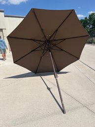 Outdoor Patio Umbrella 8 Feet Diameter With Heavy Base