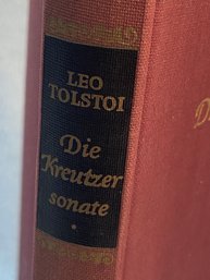 Leo Tolstoi 'Die Kreutsersonate' In German. 1968. Great Shape