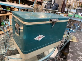 Vintage Coleman Family Sized Cooler