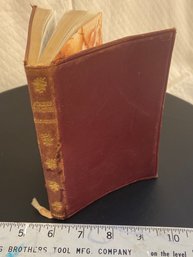 Very Old -A Tale Of Two Cities - Dickens - Leather And Marbled Paper Inside.