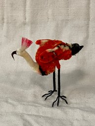 Vintage Little Pipe Cleaner Flamingo. Adorable.