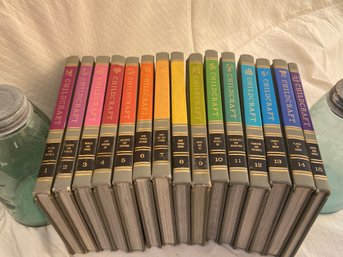 Entire Complete Set Of Rainbow Childcraft Books- Rare To Find Whole Set