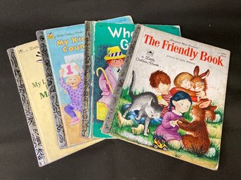 Set Of 4 Classic Golden Books See Pics For Condition