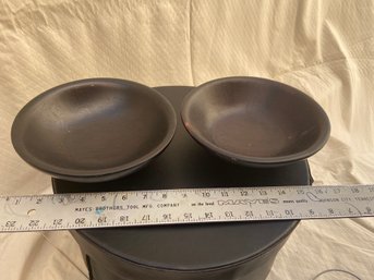 2 --8.5' Wood Bowls