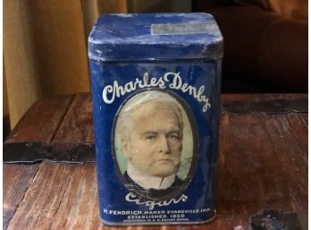 Charles Denby Cigars Tin