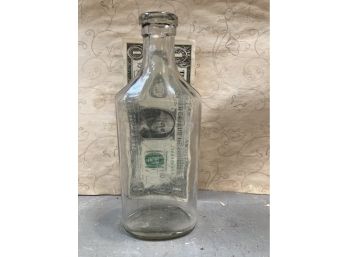 Vintage Glass Bottle