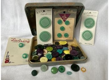 Lot Of Vintage Buttons