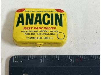 Vintage Anacin Tin