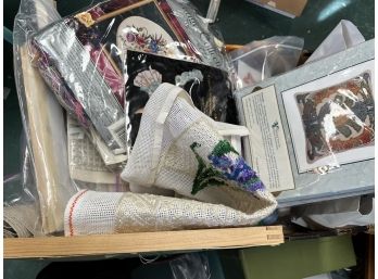 Large Lot Of Needlecraft Kits