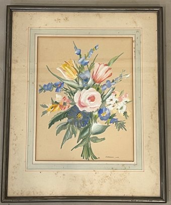 Floral Print E W Robinson
