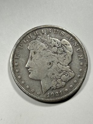 1921 Morgan Dollar Silver