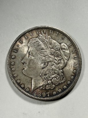 1897 Morgan Dollar Silver