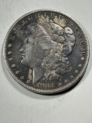 1884 Morgan Dollar Silver