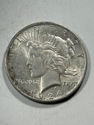1924 Peace Dollar Silver