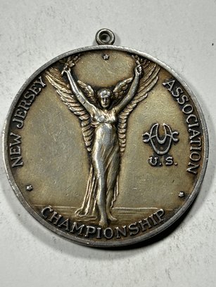 1935 Fancy Diving Medal Sterling 1st Place