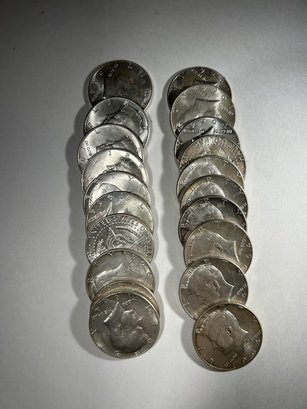 20 Kennedy Half Dollar 1964 90 Silver