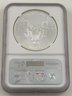 2016 Silver Eagle One Dollar NGC MS  First Release -344