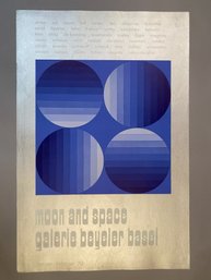 Moon And Space Galerie Bayeler Basel Poster