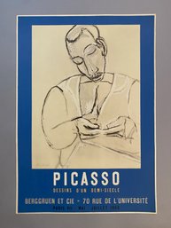 Picasso Dessins Dun Demi-siecle 1956 Poster