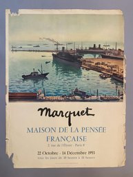 Marquet 1953 Poster