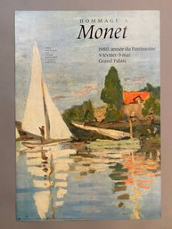 Homage A Monet 1980 Poster