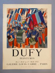 Dufy Peintures 1952 Poster