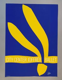 City Center Joffrey Ballet Poster