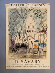 R. Savary 1964 Poster