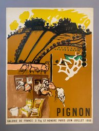 Pignon 1955 Poster