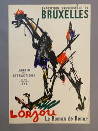 Lorjou 1958 Poster