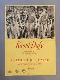 Raoul Dufy 1948 Poster