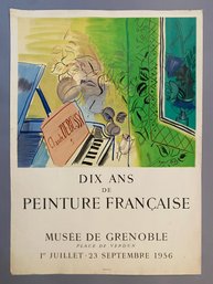 Dix And De Peinture Francaise 1956 Poster