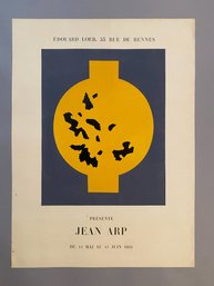 Jean Arp 1955 Poster