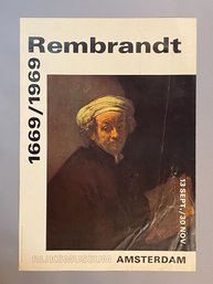 Rembrandt Rijksmuseum Amsterdam 1669/1969 Poster