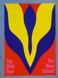 Jack Youngerman The 50th Year The New School Poster