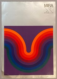 Verner Panton Mira X Poster Curves