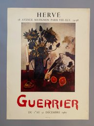 Herve Guerrier 1960 Poster