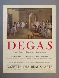 Degas Gazette Des Beaux Art Poster