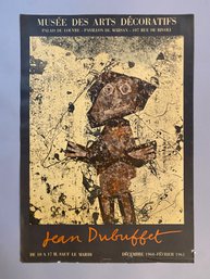 Jean Dubuffet 1961 Poster