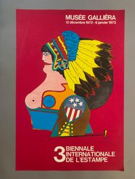 Musee Galliera 1973 Poster