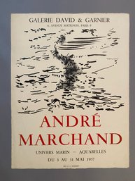 Andre Marchand 1957 Poster