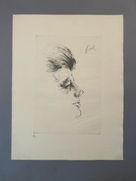 Earl Klein Print Of John F Kennedy JFK